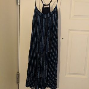 Striped casual dress